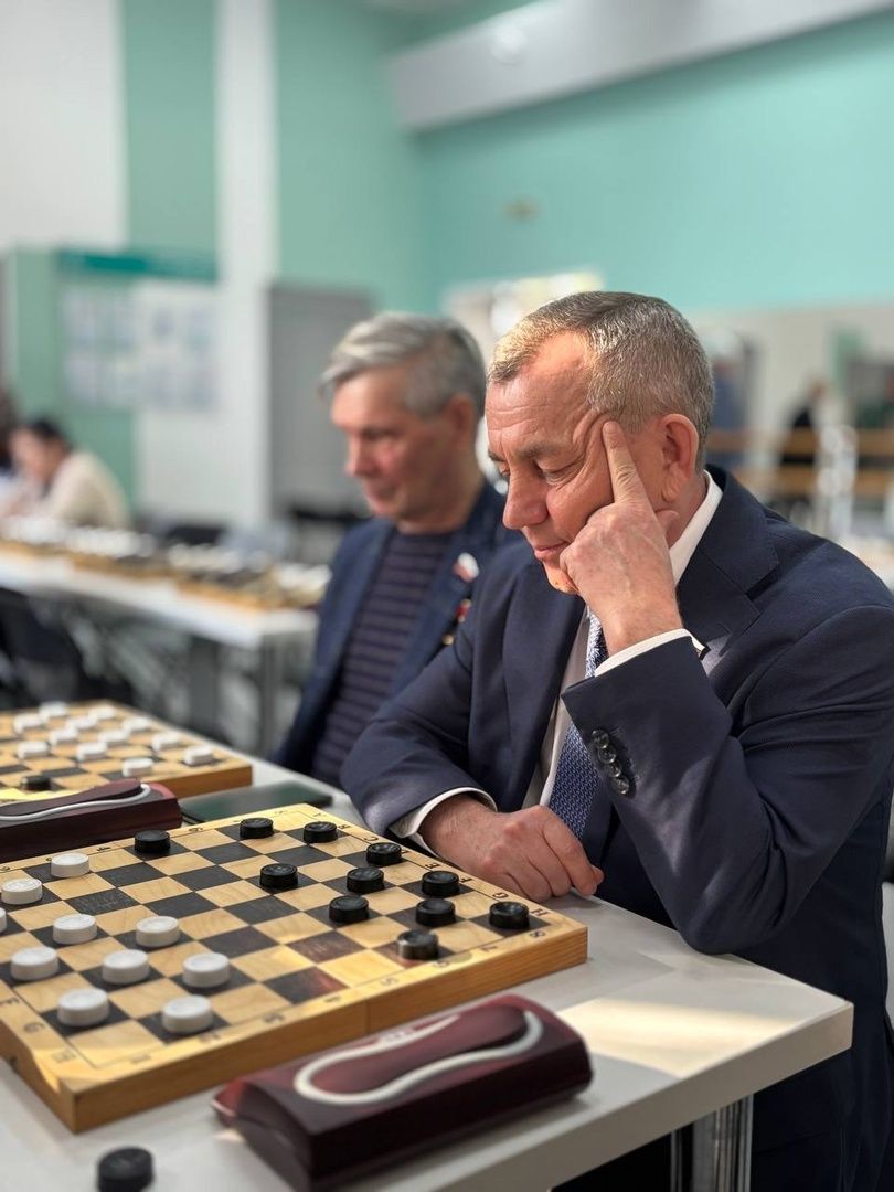 В Мамадыше прошел республиканский турнир по русским шашкам