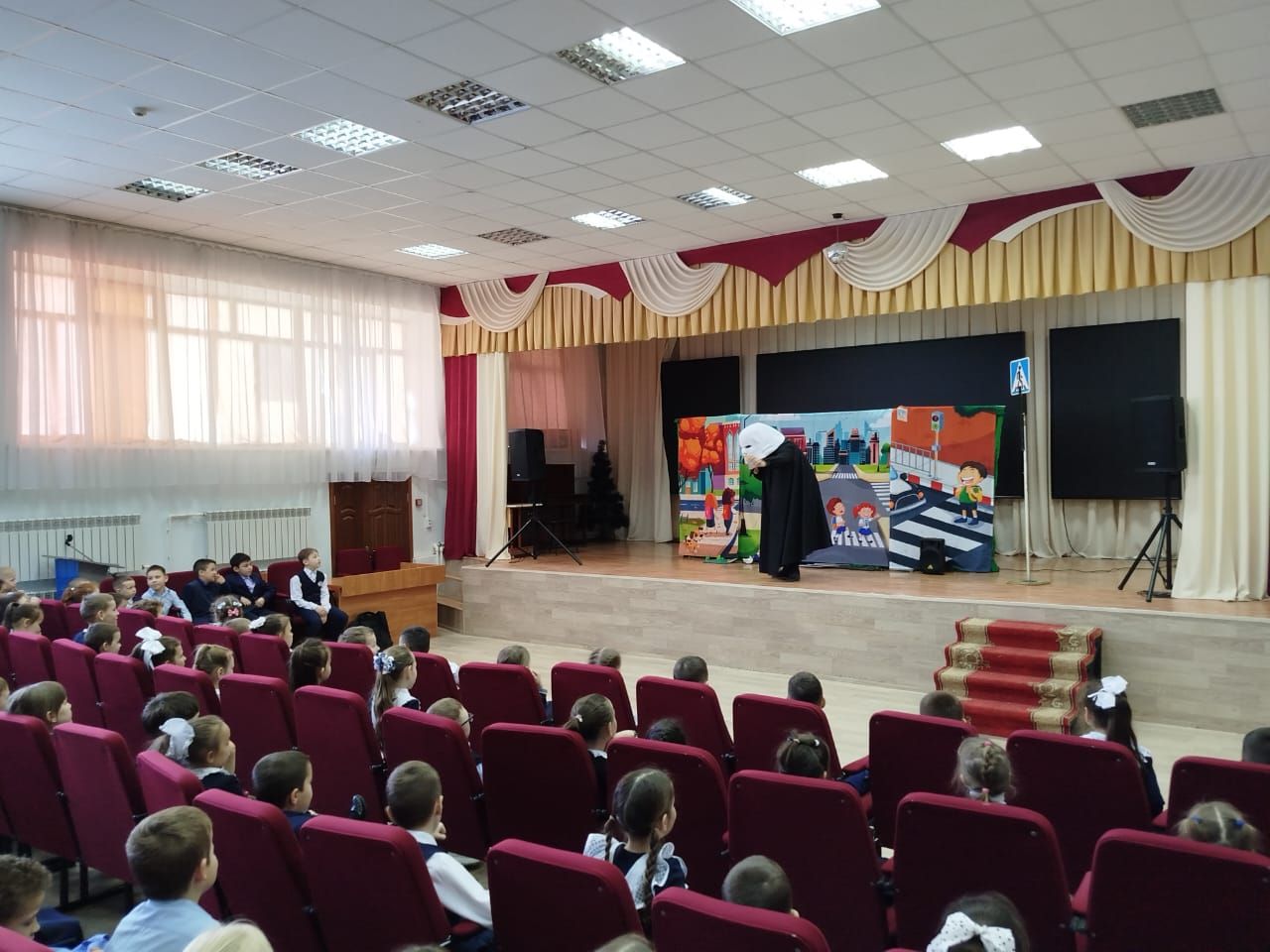 Мамадышским школьникам напомнили о правилах дорожного движения