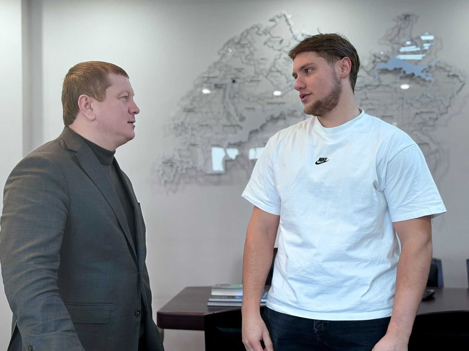 Глава Мамадышского района поддержал тренера, вернувшегося в родной район