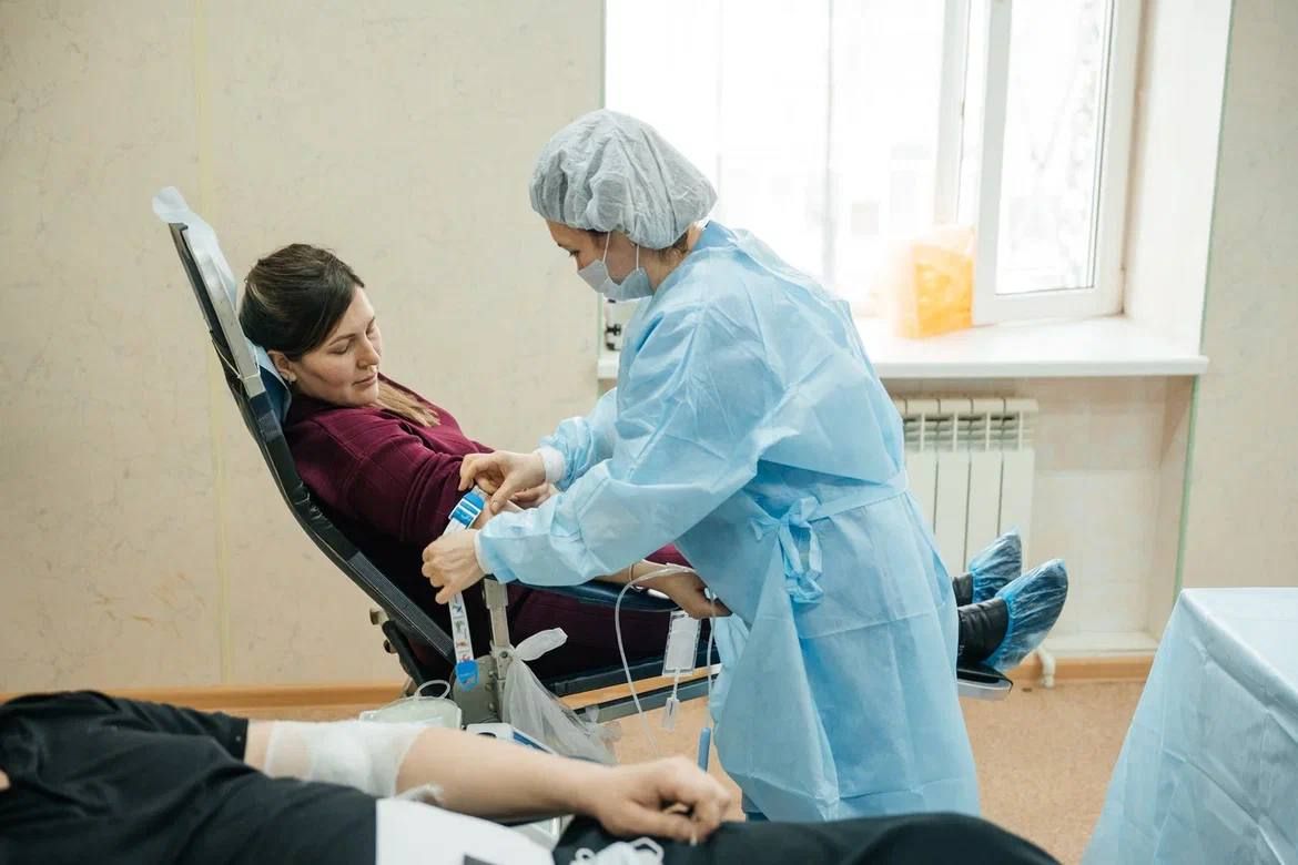 День донора состоялся в Мамадышской центральной районной больнице