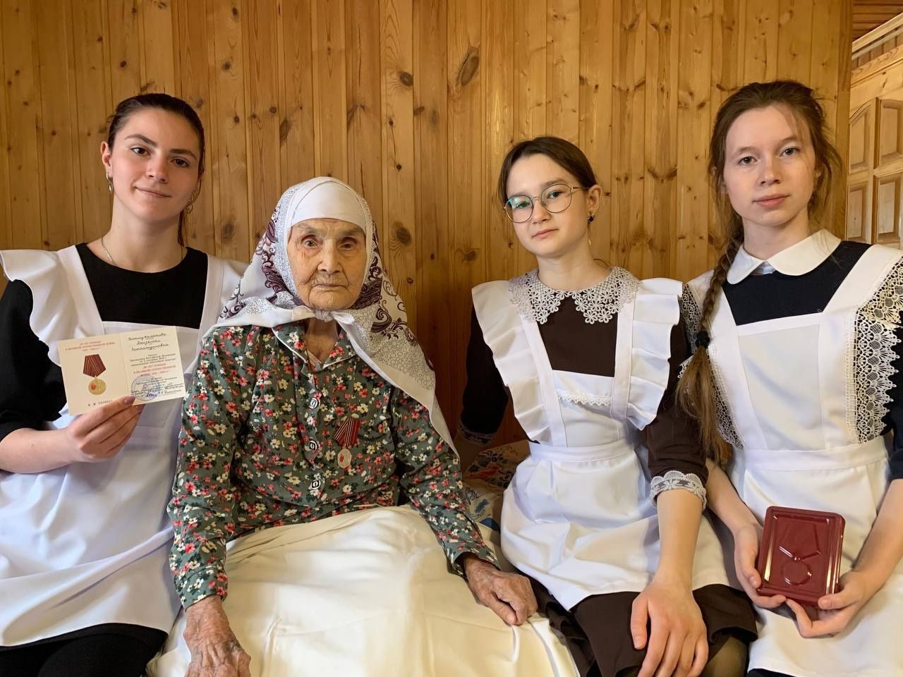 В Мамадышском районе состоялось вручение медалей к 80-летию Великой Победы