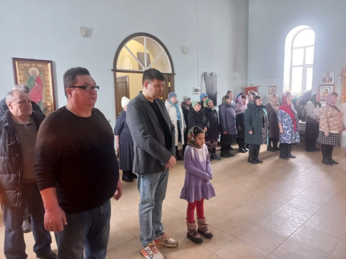 В селе Юкачи Мамадышского района прошла божественная литургия