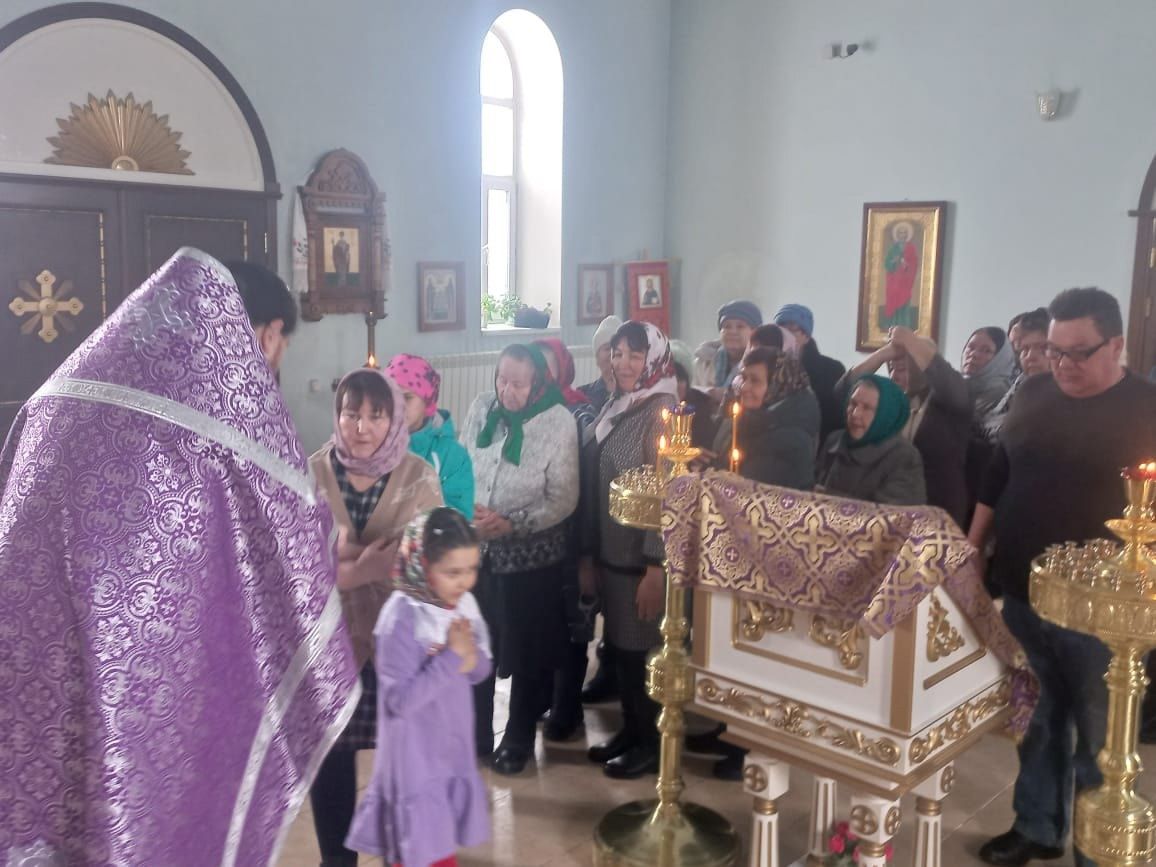 В селе Юкачи Мамадышского района прошла божественная литургия