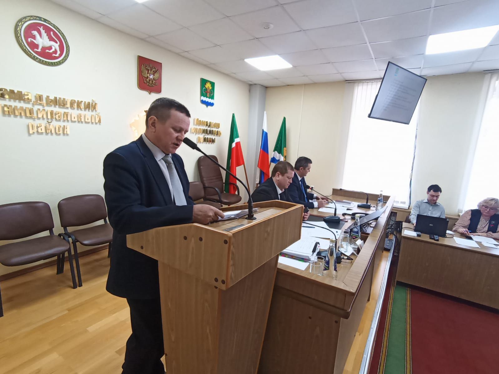 В Мамадышском районе прошло 42-е заседание Совета муниципального образования