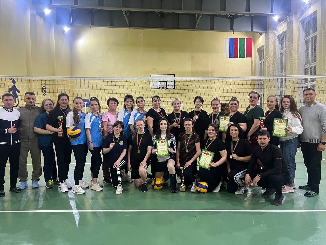 Стали известны результаты спартакиады работников по женскому волейболу