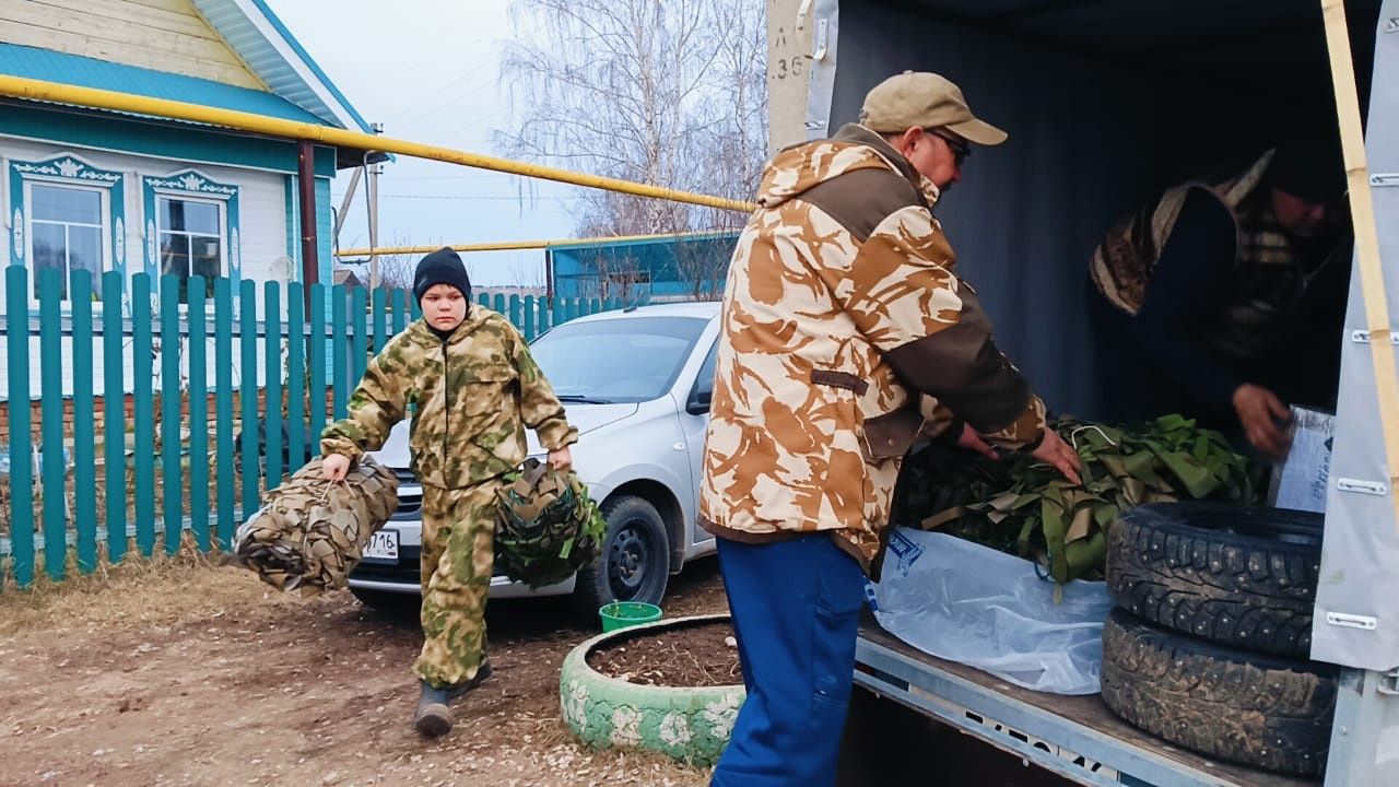 Жители Тавели объединились для помощи бойцам на передовой