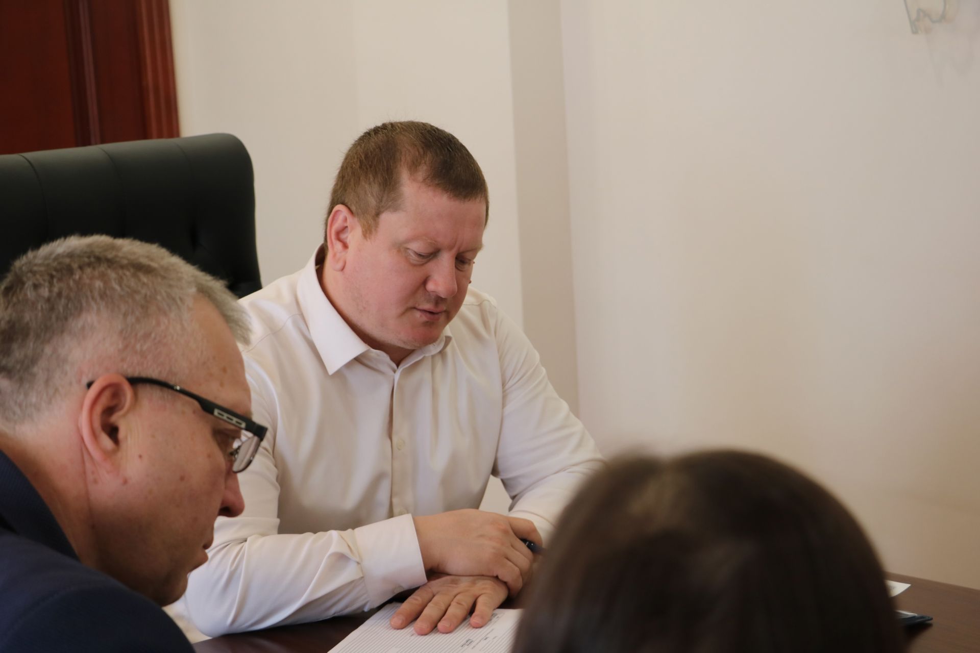 Глава Мамадышского района Вадим Никитин провёл личный приём граждан