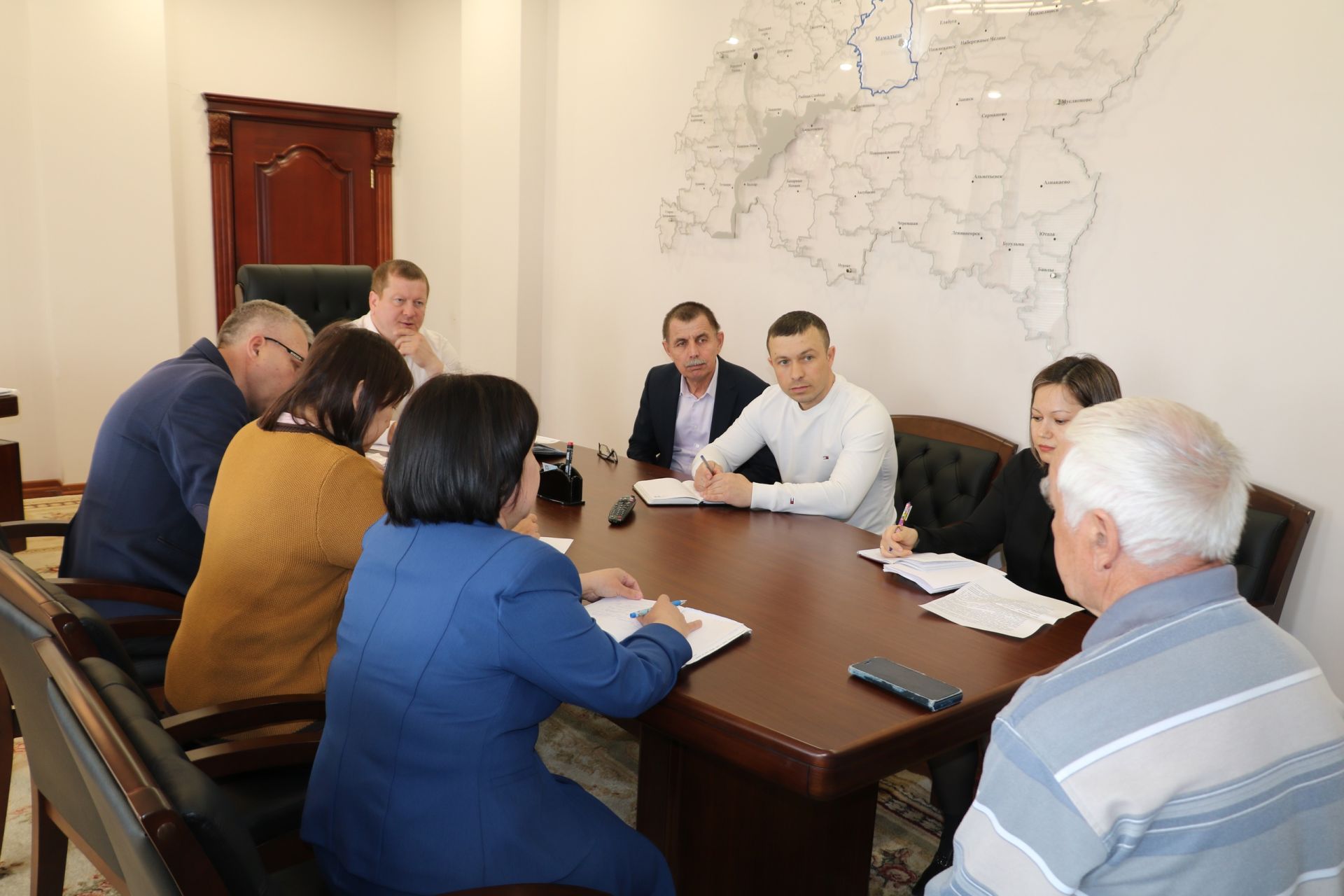 Глава Мамадышского района Вадим Никитин провёл личный приём граждан