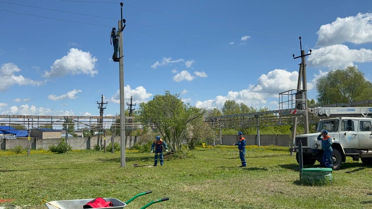В Мамадыше прошли соревнования электромонтеров