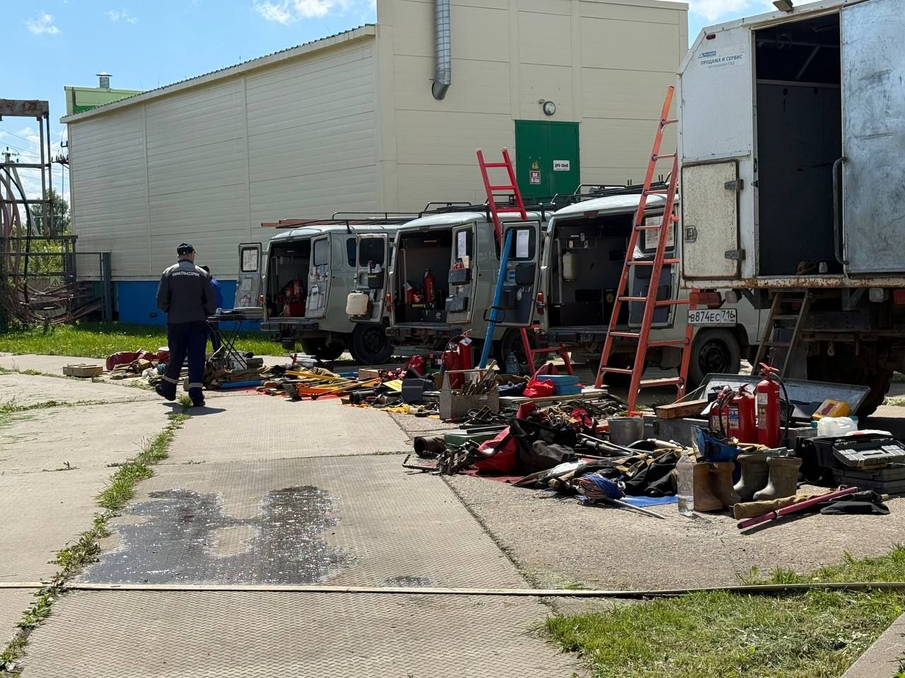 В Мамадыше прошли соревнования электромонтеров