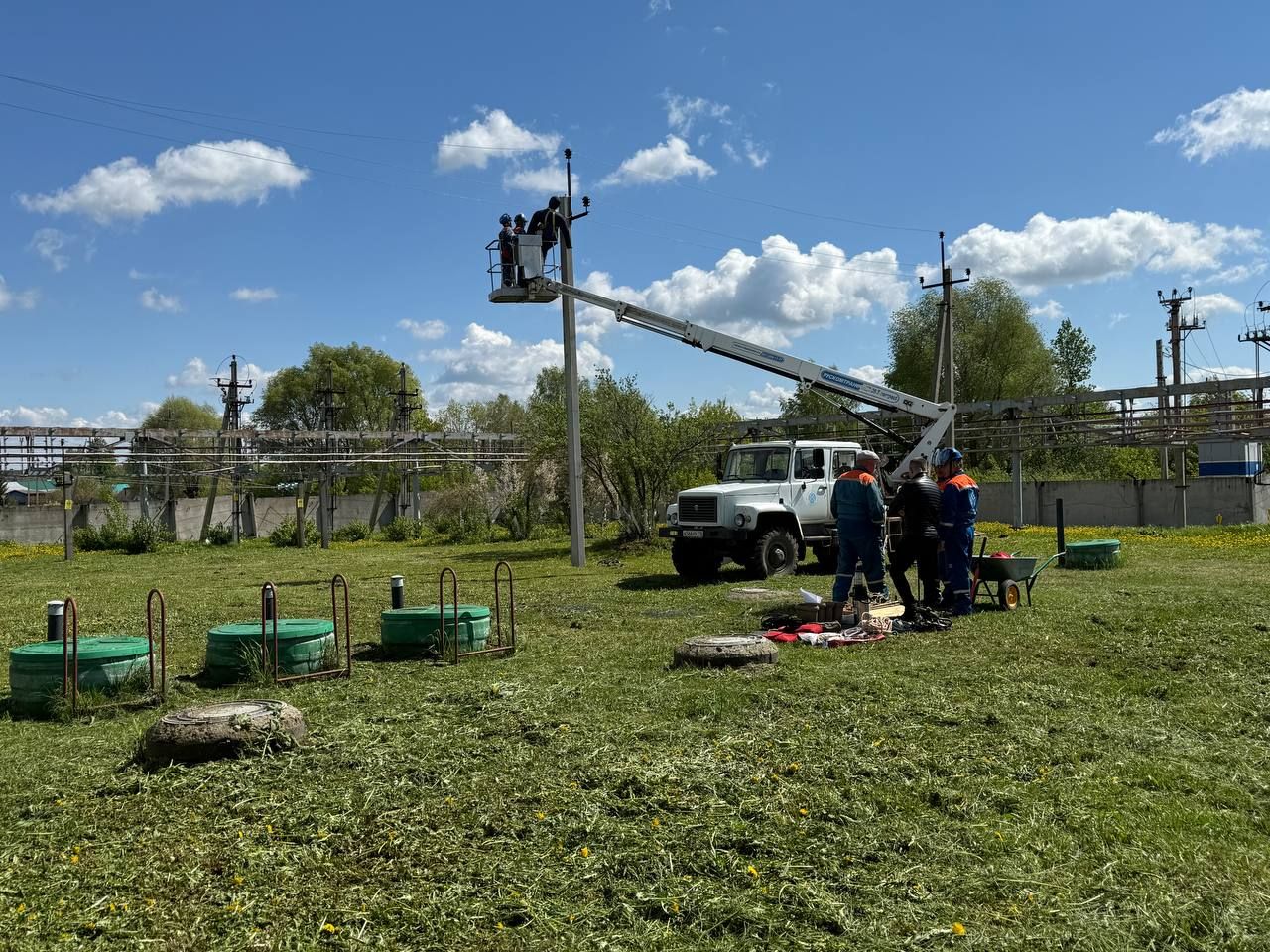 В Мамадыше прошли соревнования электромонтеров