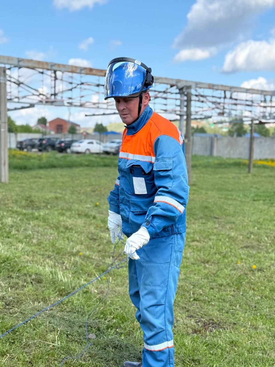 В Мамадыше прошли соревнования электромонтеров