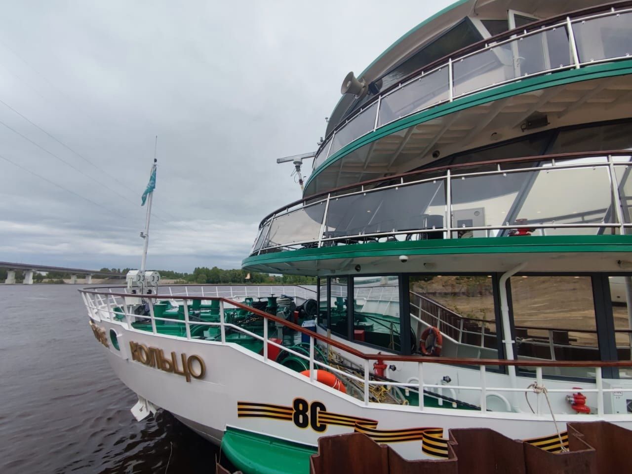 Теплоход «Золотое кольцо» впервые прибыл в Мамадыш