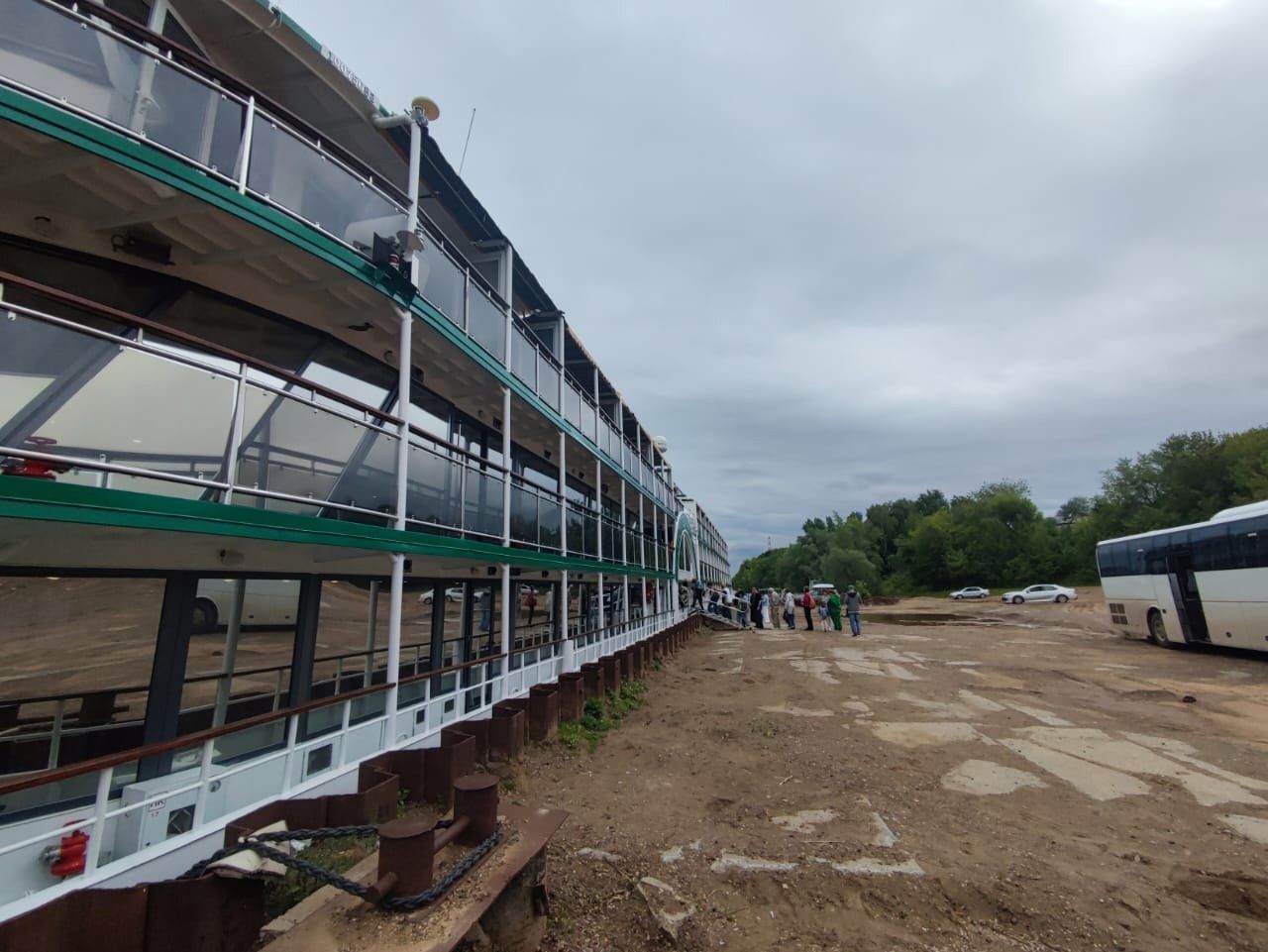 Теплоход «Золотое кольцо» впервые прибыл в Мамадыш