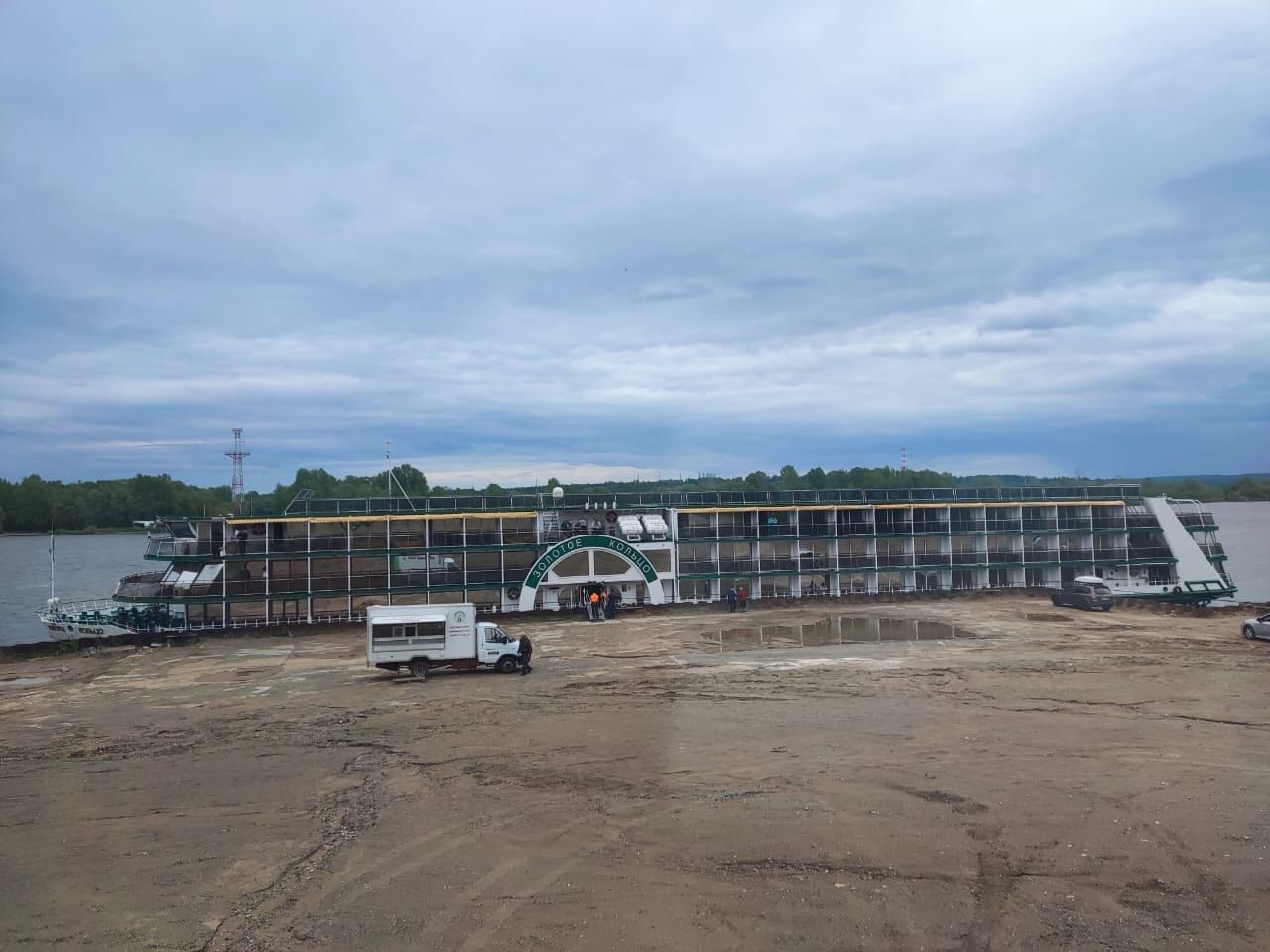 Теплоход «Золотое кольцо» впервые прибыл в Мамадыш