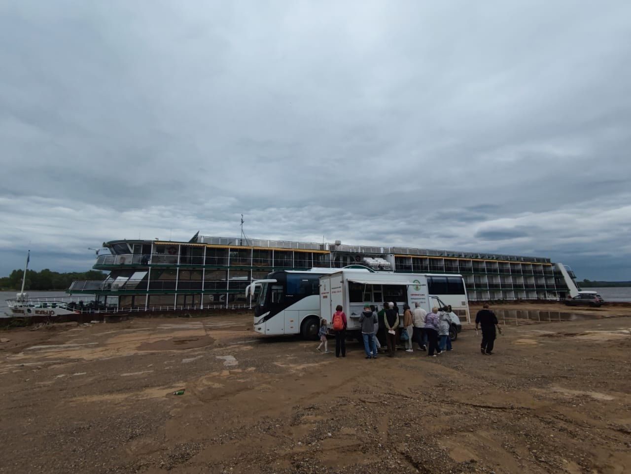 Теплоход «Золотое кольцо» впервые прибыл в Мамадыш