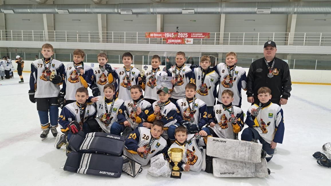 Мамадышские хоккеисты стали призерами «Alga Cup дивизион Елфимова»