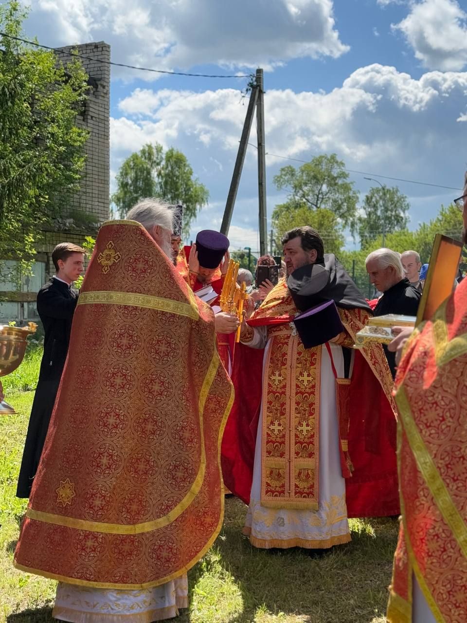 В Никифорово состоялся крестный ход и молебен на кряшенском языке