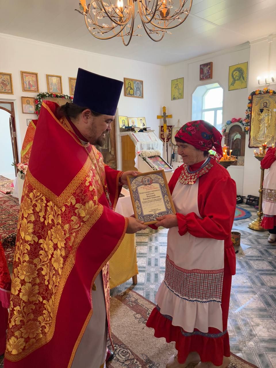 В Никифорово состоялся крестный ход и молебен на кряшенском языке