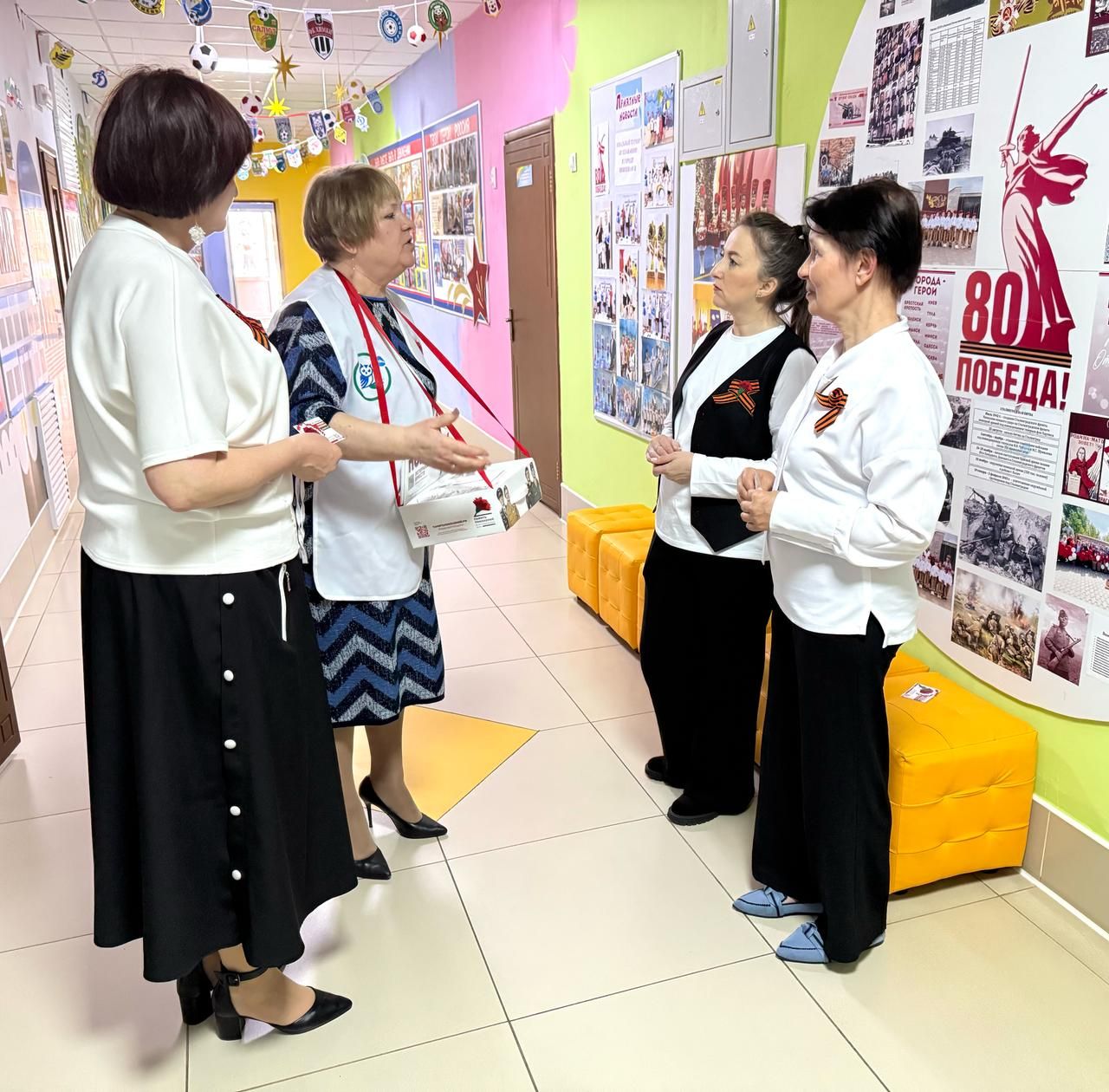 Мамадышцы активно поддерживают акцию «Красную гвоздику»