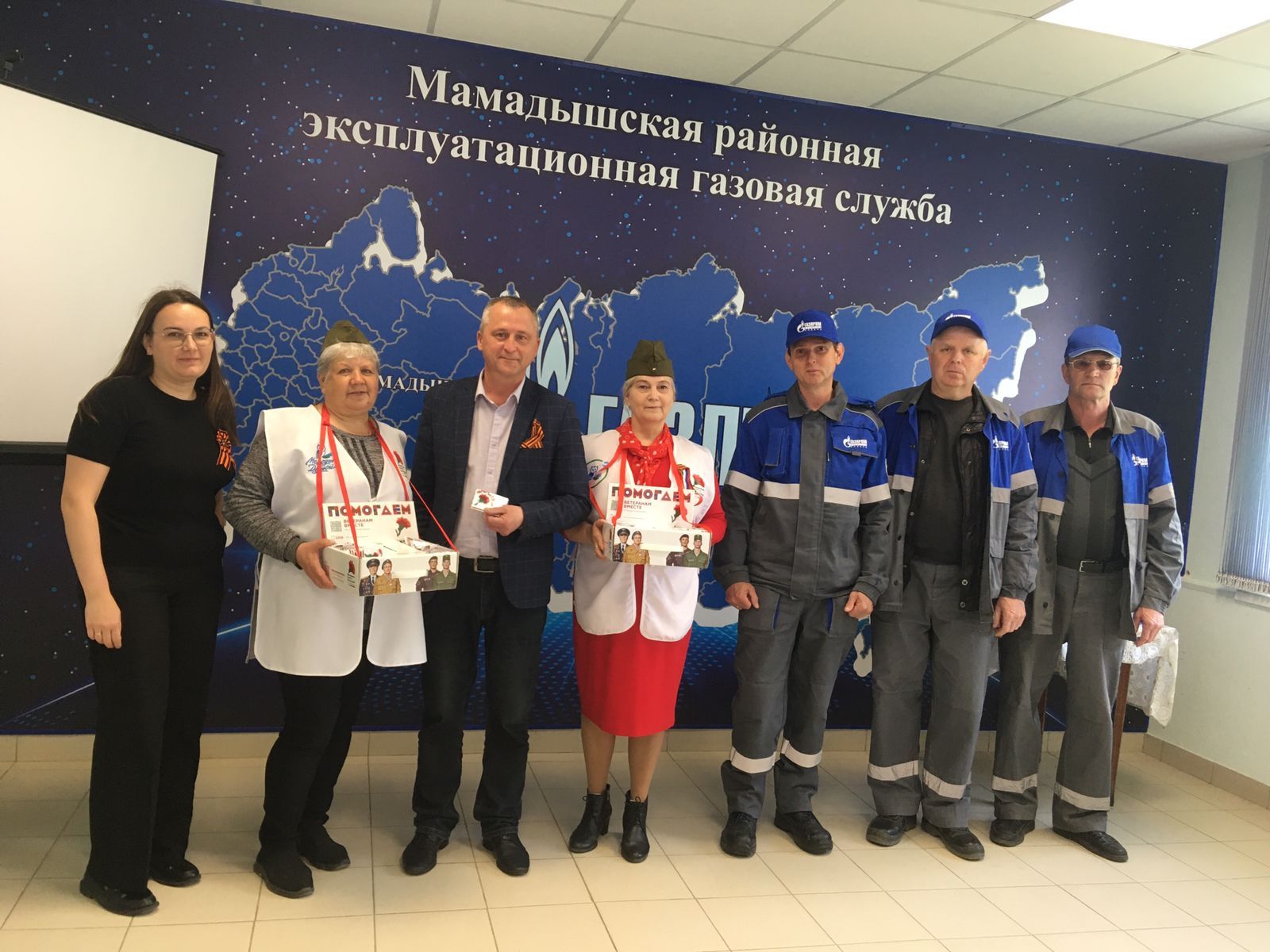 Мамадышцы активно поддерживают акцию «Красную гвоздику»