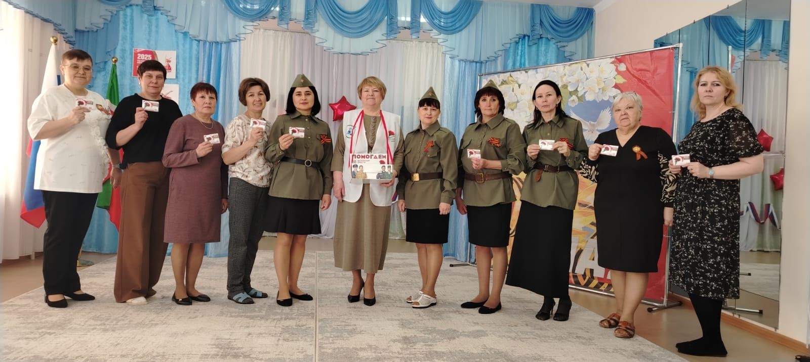 Мамадышцы активно поддерживают акцию «Красную гвоздику»