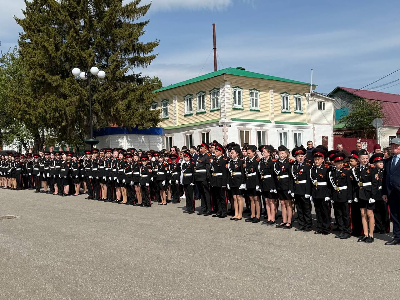 В Мамадыше состоялась традиционная присяга кадетов