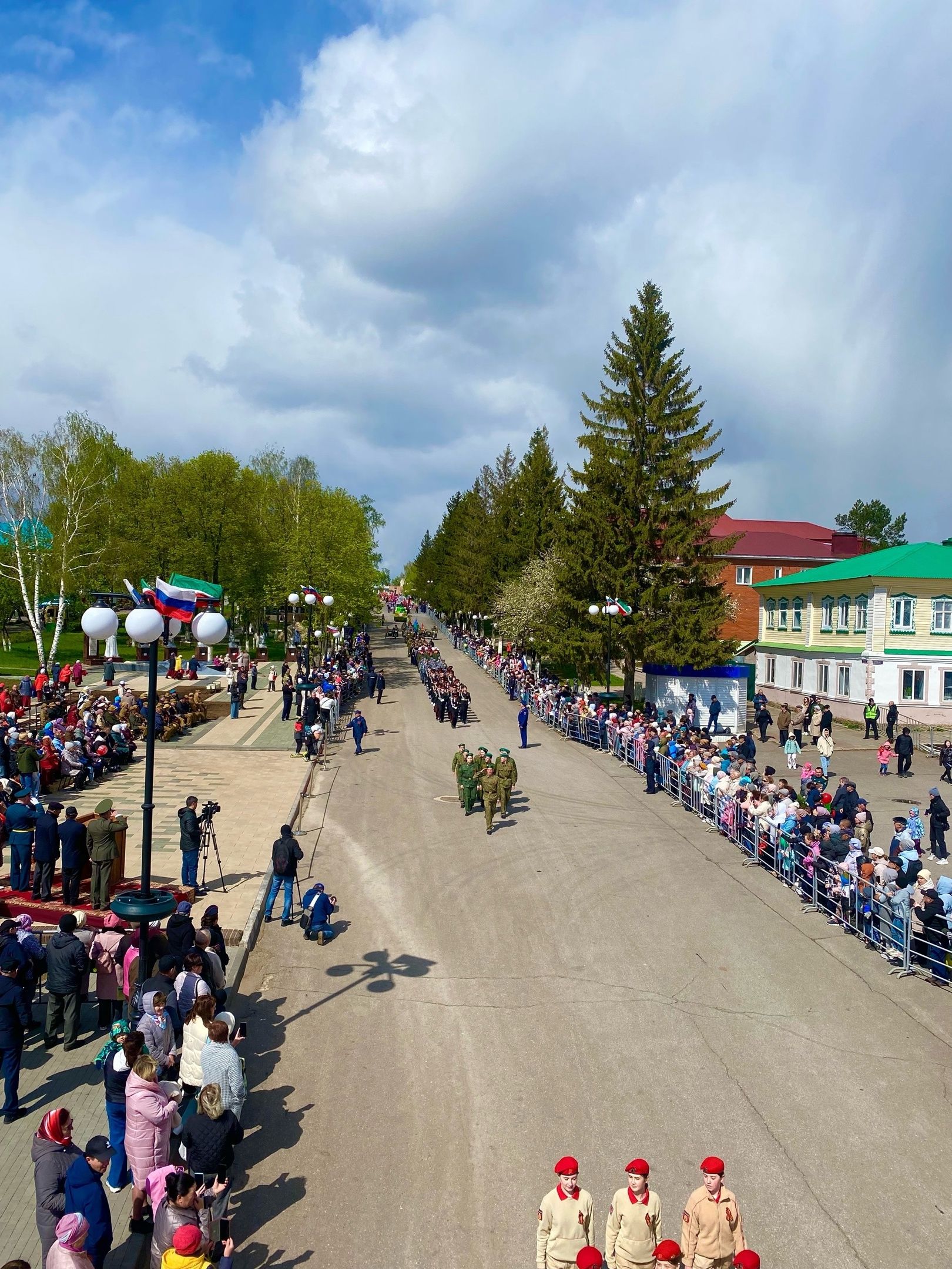 В Мамадыше определили порядок прохождения колонн на параде в День Победы