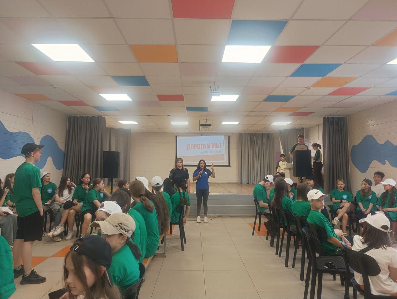 В лагере «Кама» прошла игра по безопасности дорожного движения «Дорога и мы»