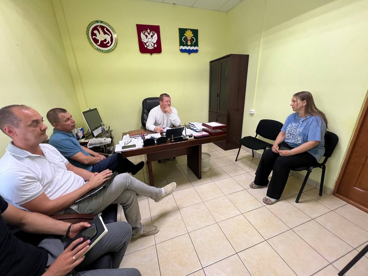 Глава Мамадышского района провел прием граждан