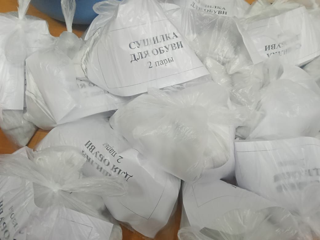 Волонтёр из Мамадыша шьёт футболки и сушилки для бойцов СВО