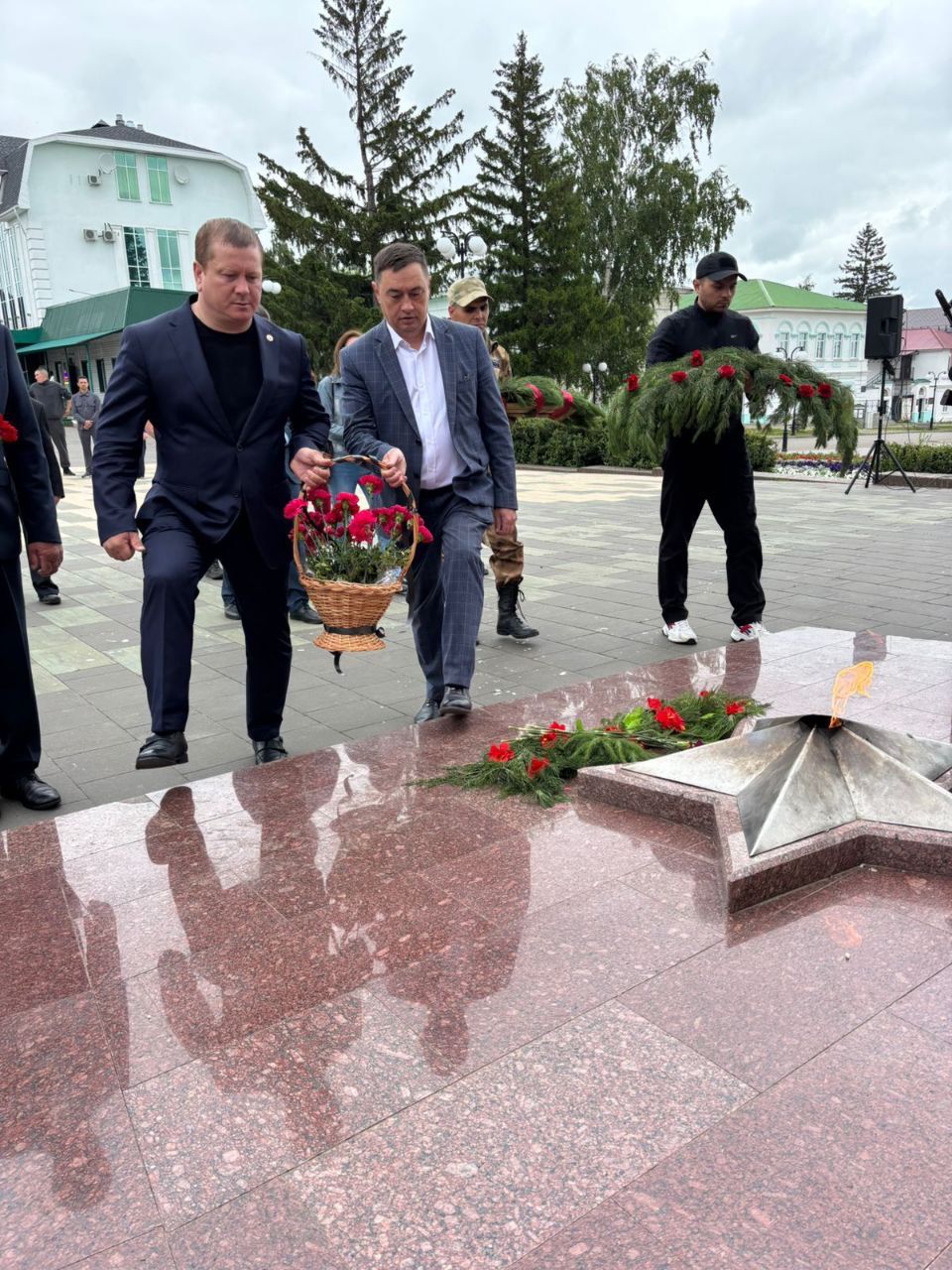 В Мамадыше прошёл митинг памяти и скорби