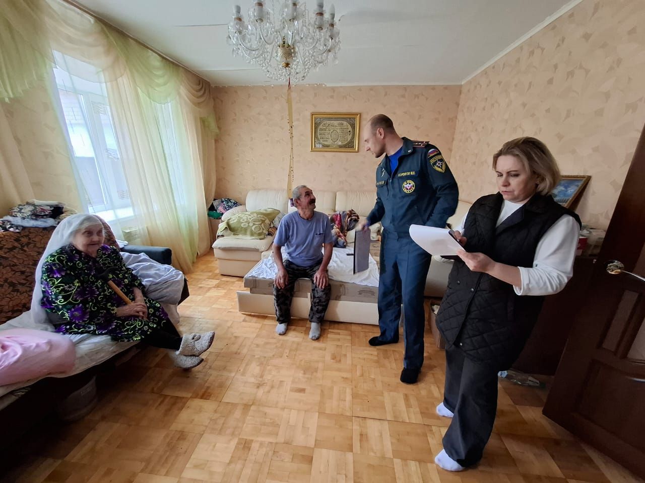 В Мамадыше прошел профилактический рейд по пожарной безопасности