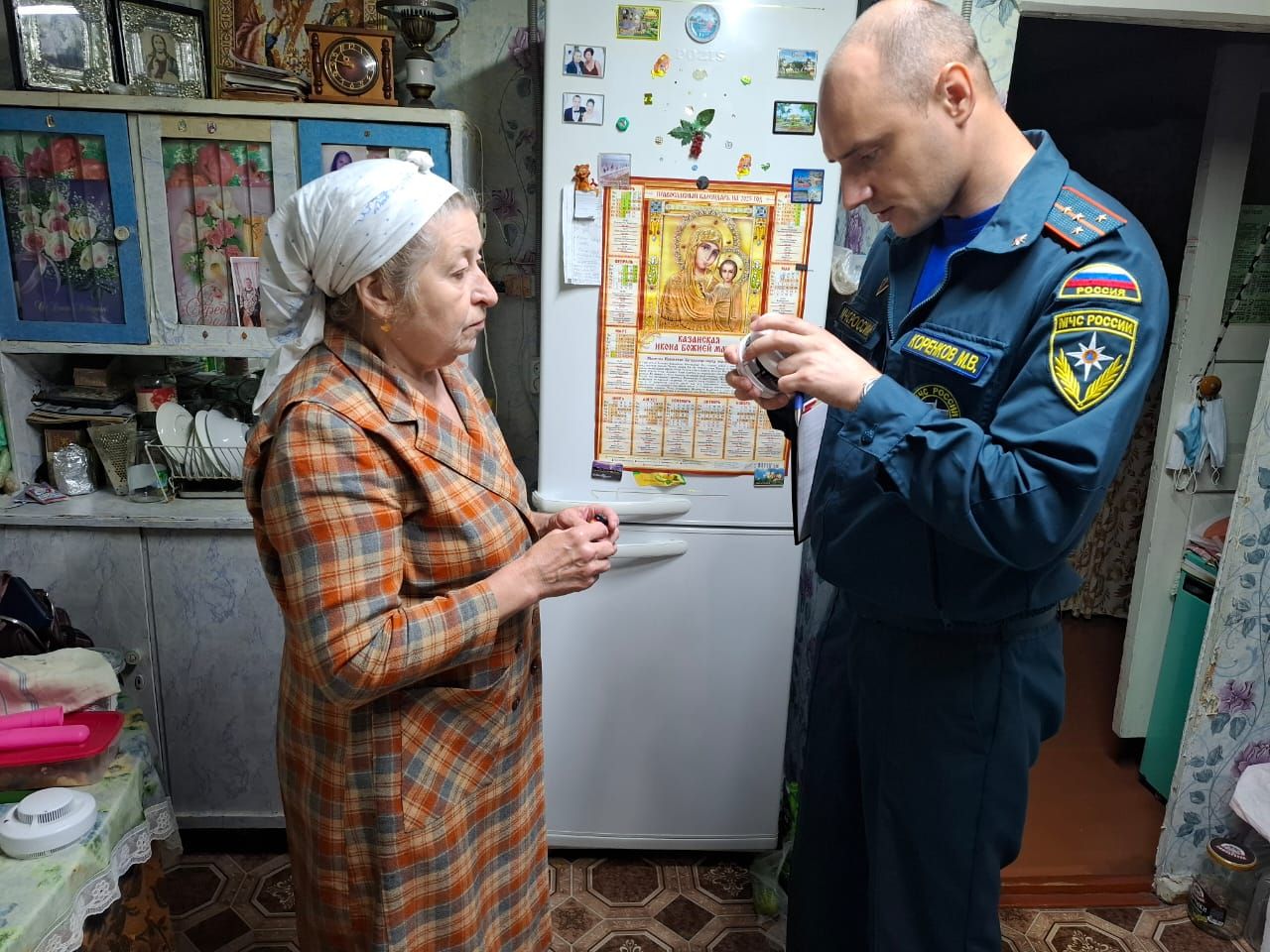В Мамадыше прошел профилактический рейд по пожарной безопасности