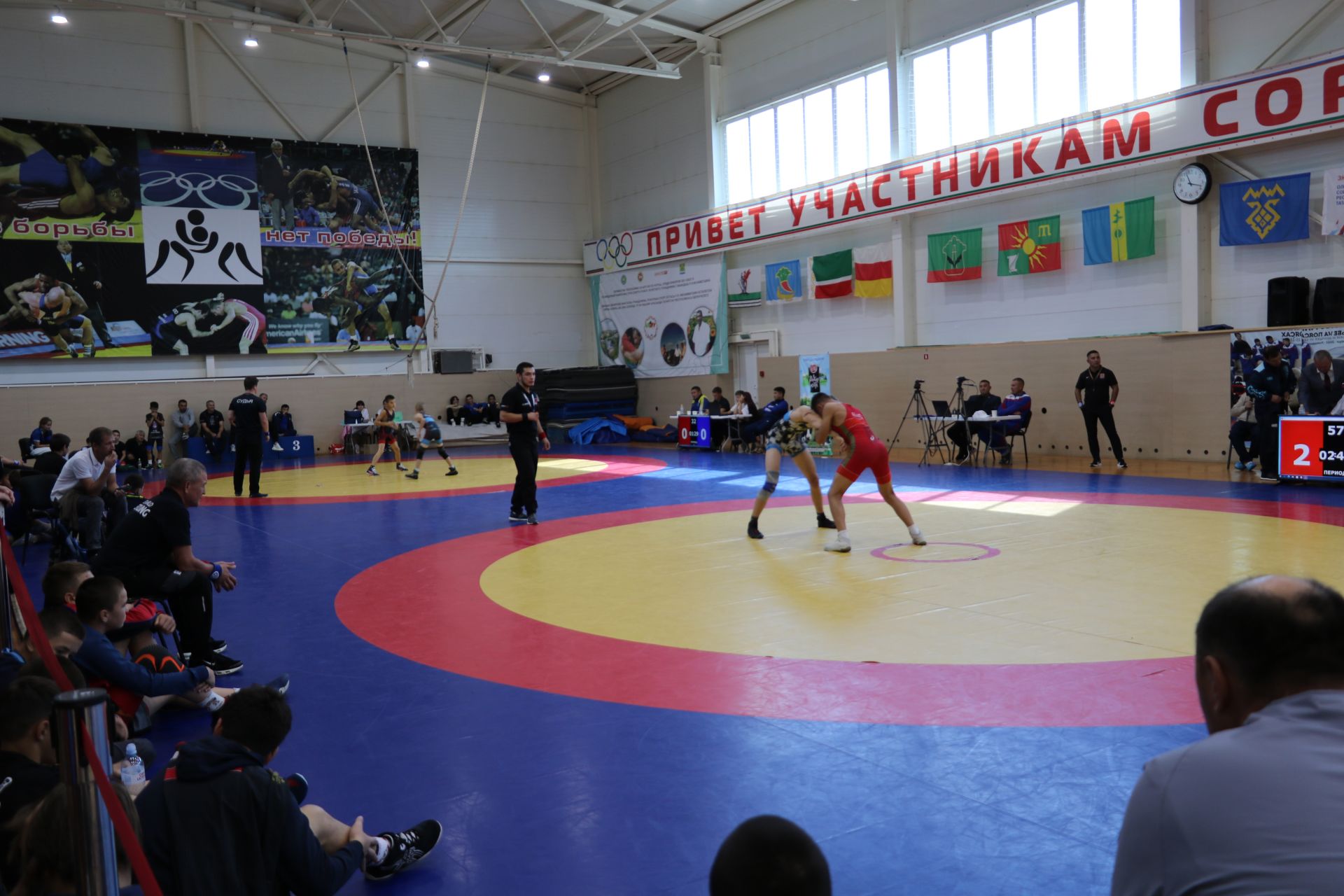 В Нижней Ошме стартовал XIII Всероссийский турнир дружбы по вольной борьбе