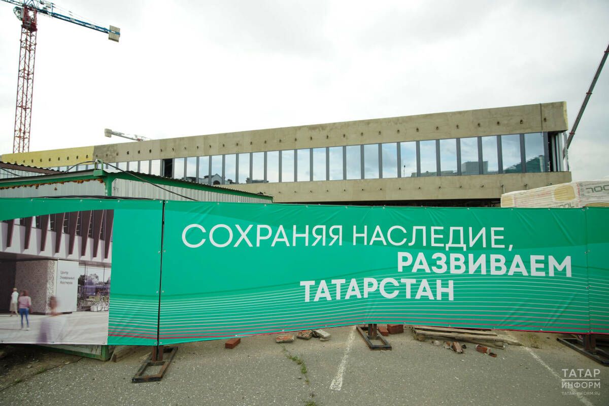 Татарстан внедряет уникальный стиль оформления строительных заборов