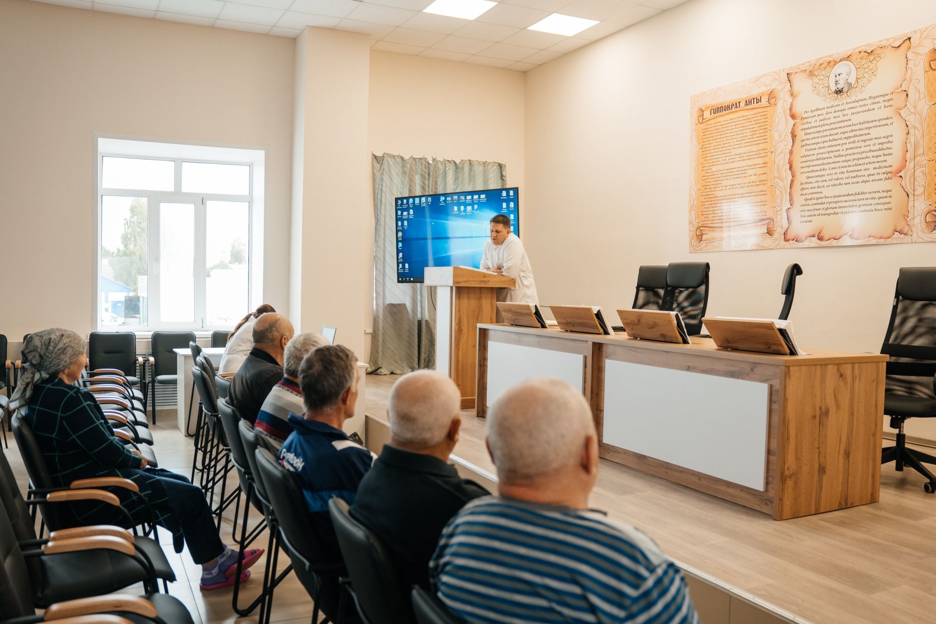 В Мамадышской ЦРБ проведена лекция для пациентов на тему вакцинопрофилактики