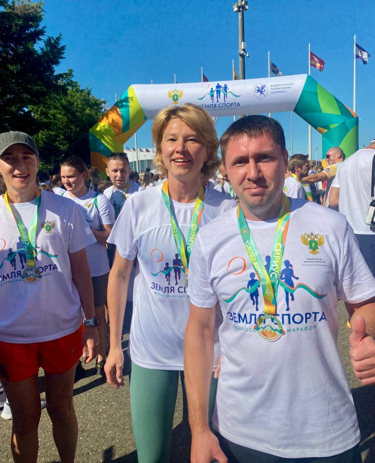 Мамадышские спортсмены пробежали Всероссийский марафон в Сочи