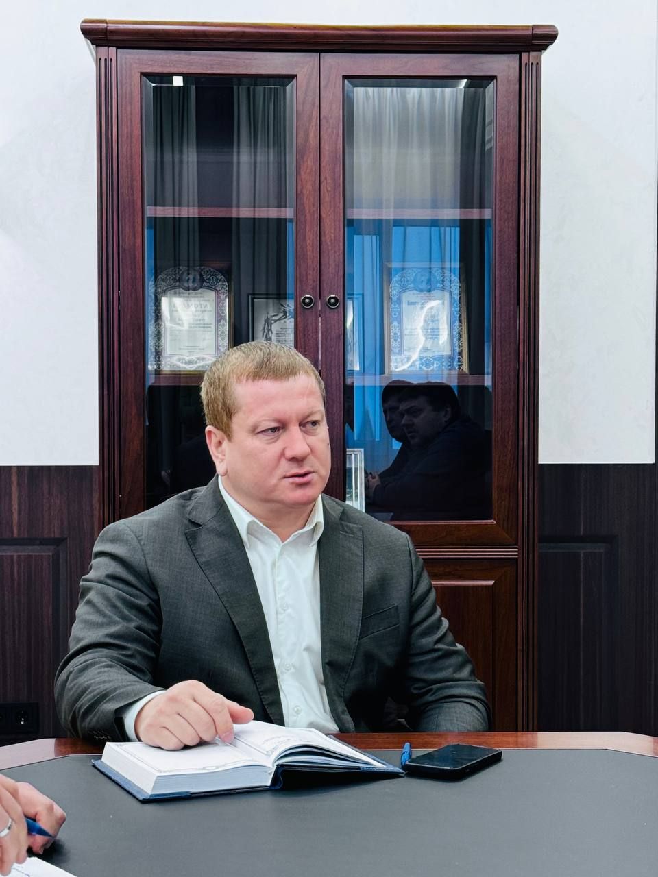 Глава Мамадышского района встретился с главой Федерации фристайла РТ