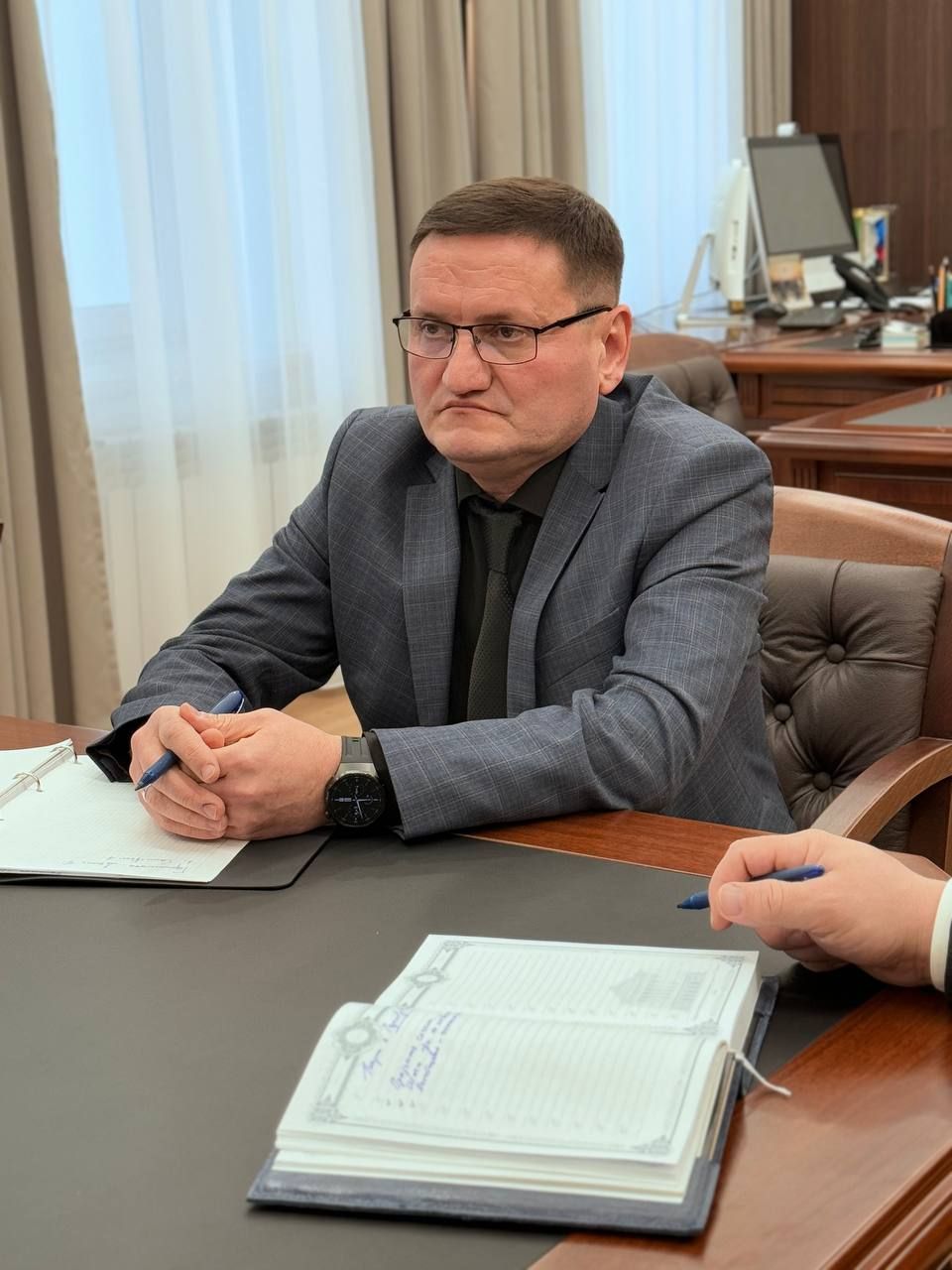 Глава Мамадышского района встретился с главой Федерации фристайла РТ