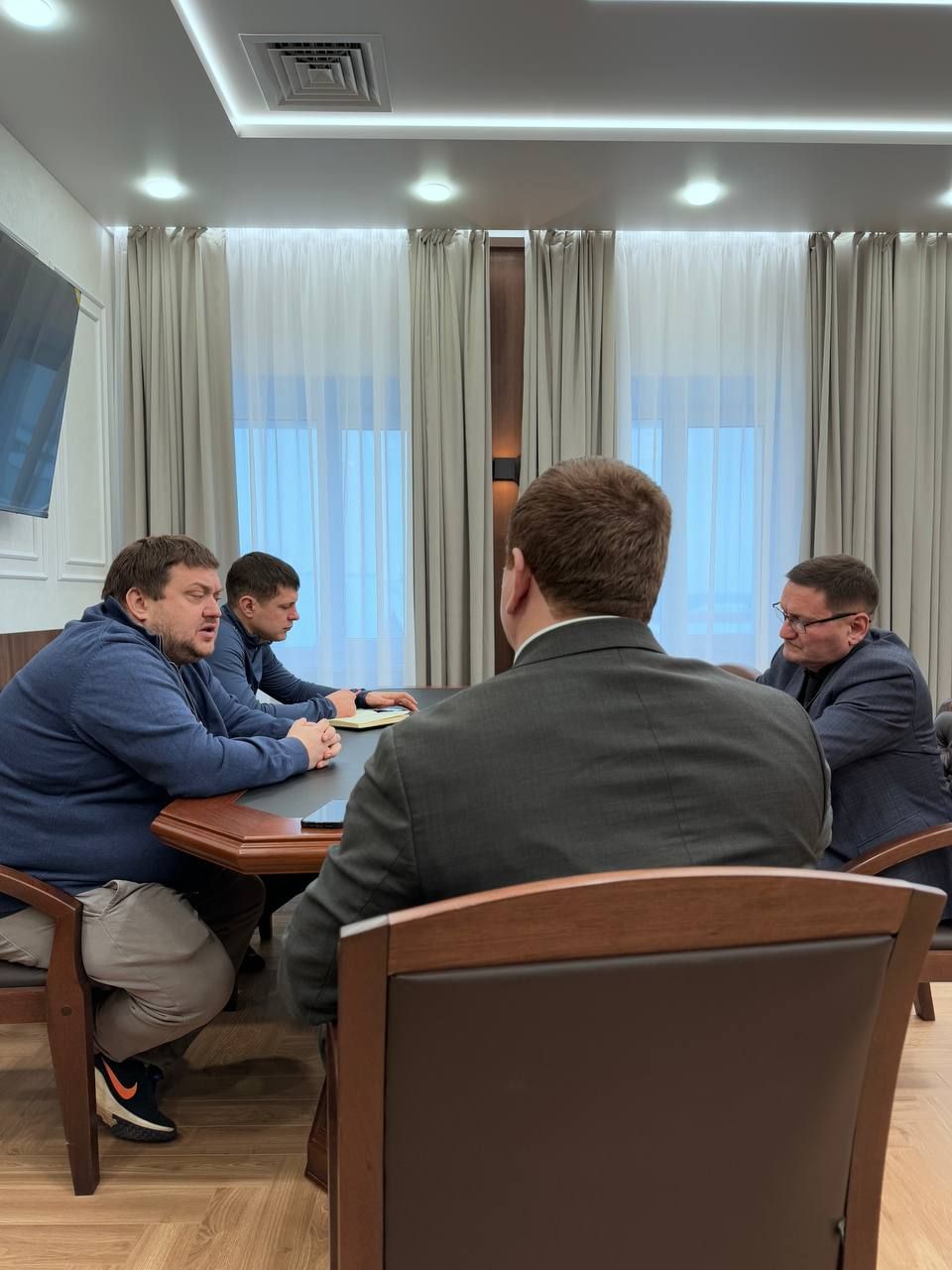 Глава Мамадышского района встретился с главой Федерации фристайла РТ