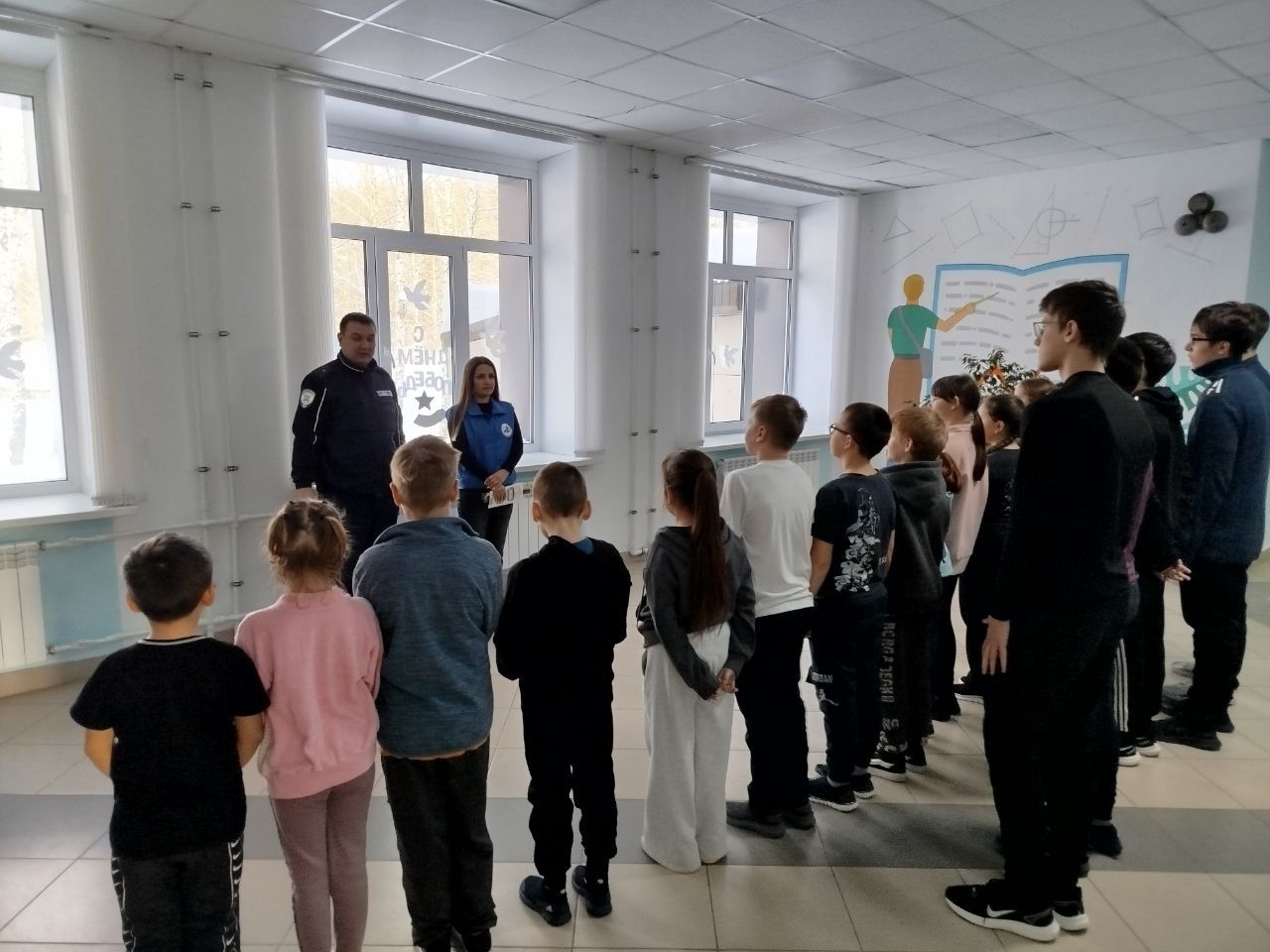 Госавтоинспекторы провели урок безопасности в школах Мамадышского района