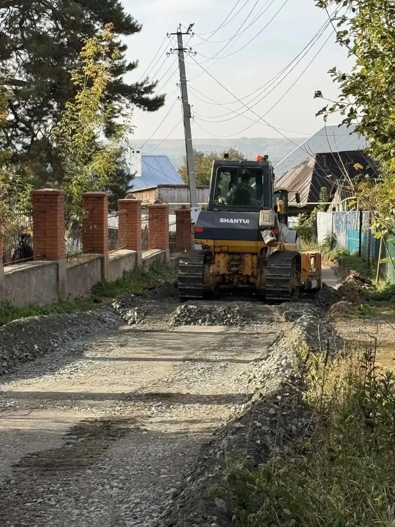 В Мамадыше начался капитальный ремонт переулка Пугачёва