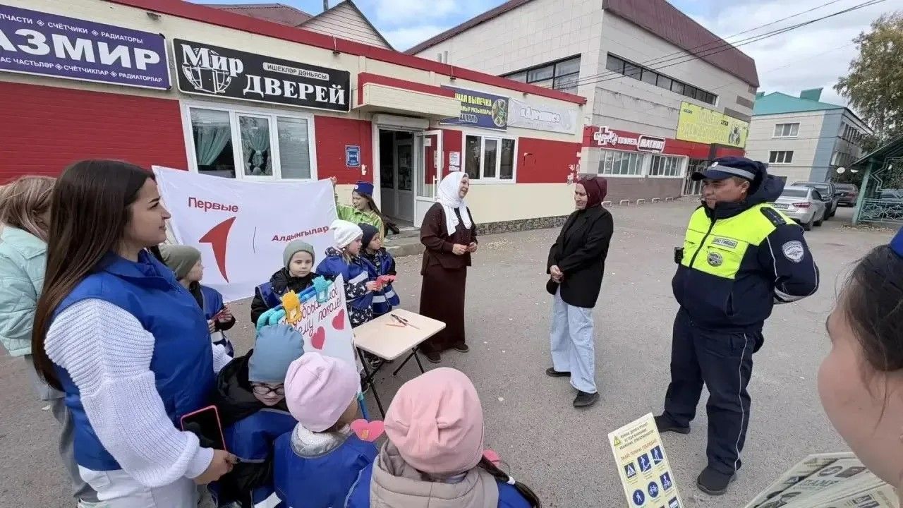 Госавтоинспекция и юидовцы Мамадыша напомнили о безопасности дорог