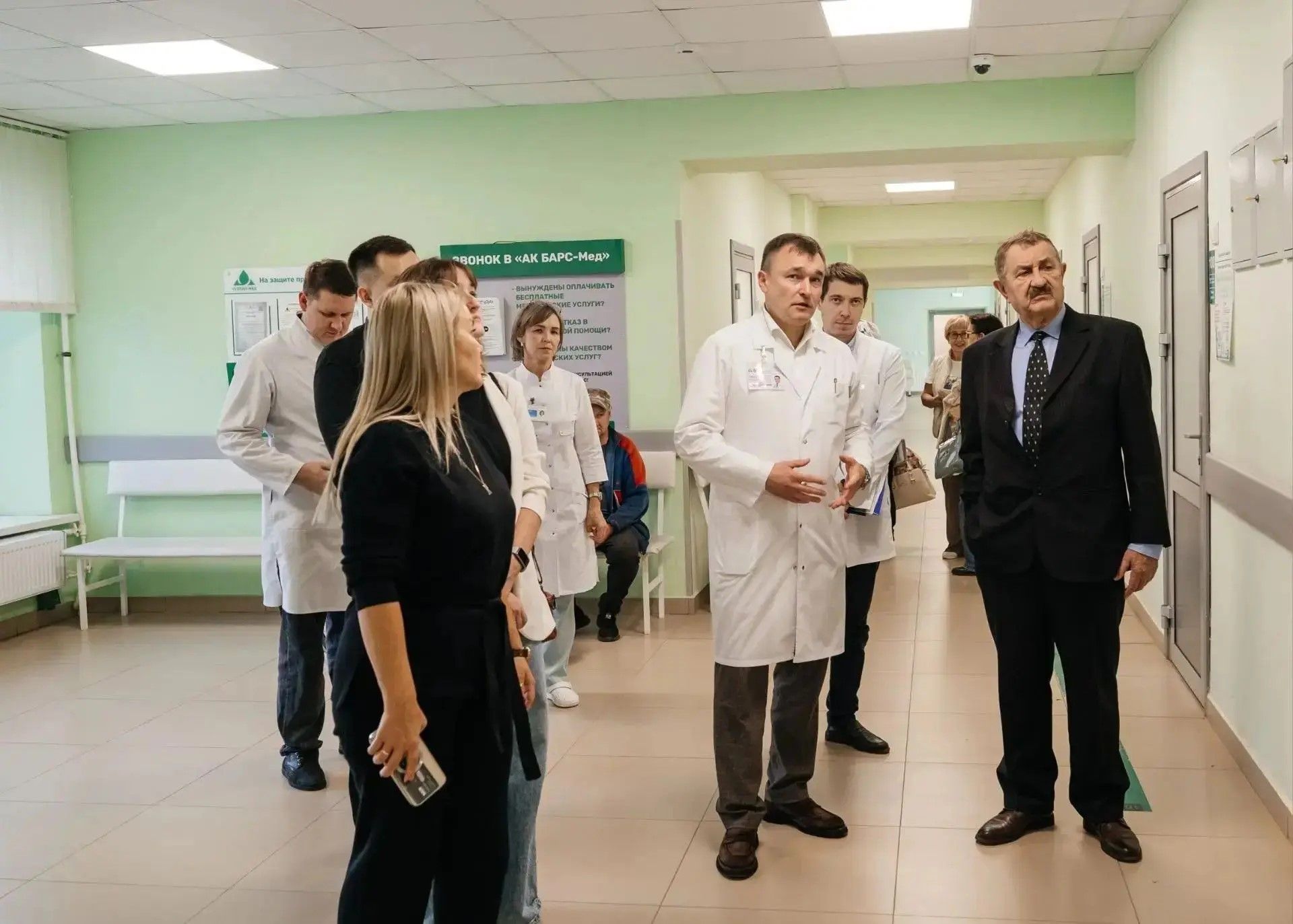 Делегация КФУ посетила Мамадышскую ЦРБ с рабочим визитом