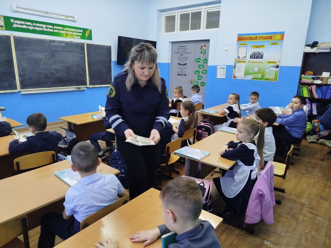 В школе №1 прошли уроки безопасности