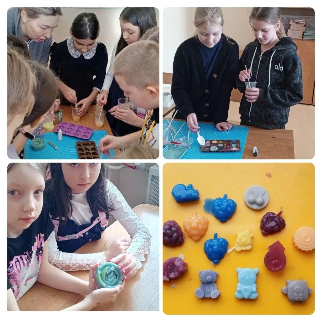 Родители провели мастер-классы для учеников начальной школы