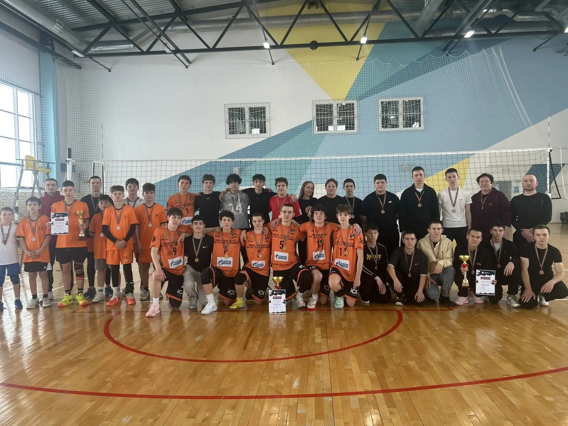 В Мамадыше определили победителей «Школьной волейбольной лиги»