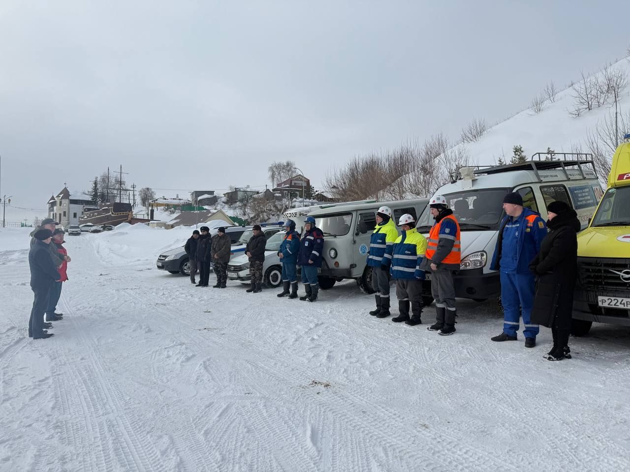 В Мамадышском районе прошли учения по защите от паводка