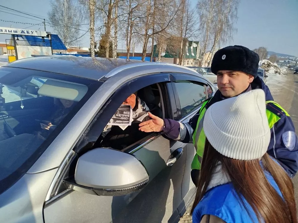В Мамадыше автоинспекторы провели акцию «Встречная полоса»